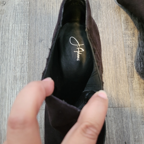 J. Adam's Black booties in size 10 used once - Picture 6 of 6